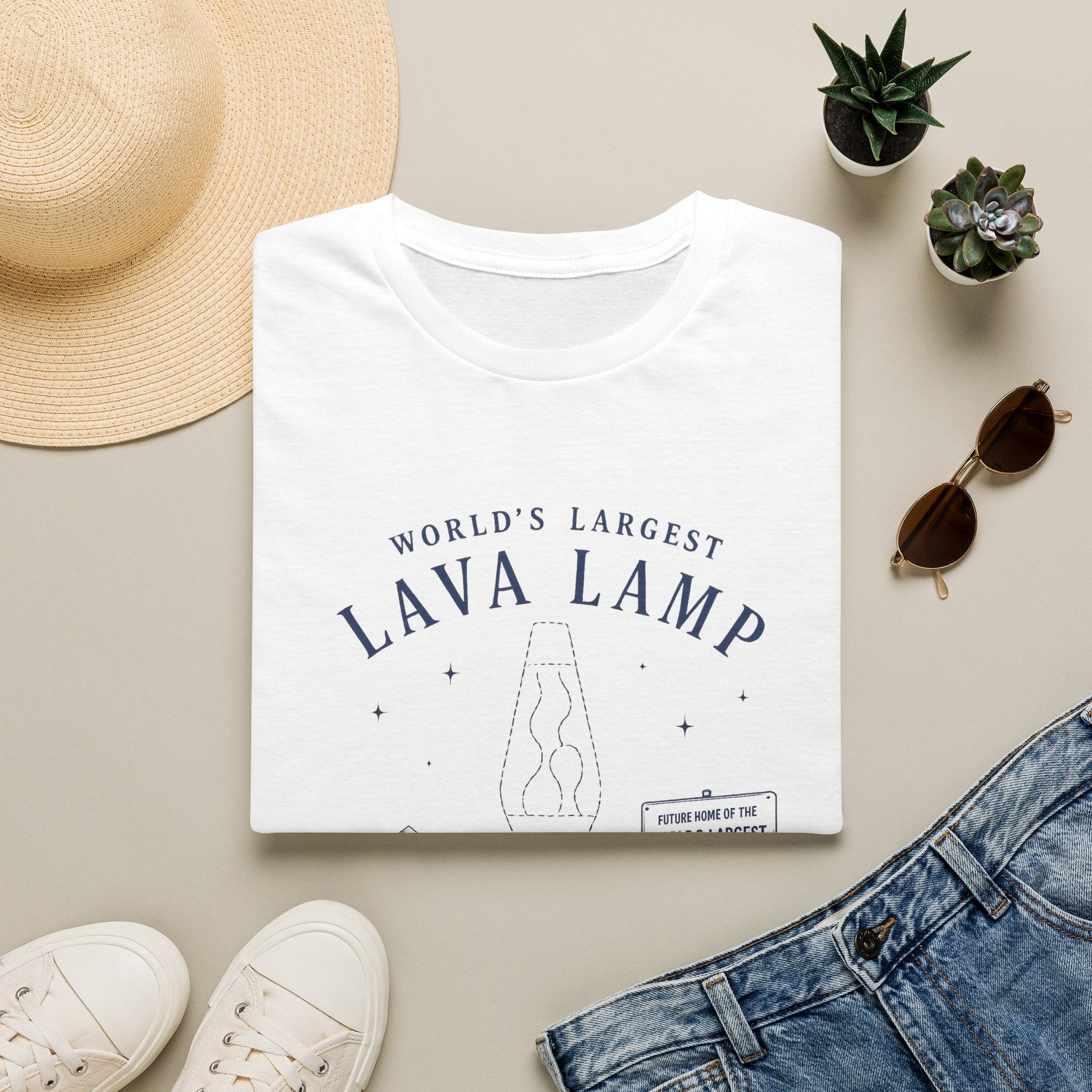 World's Largest Lava Lamp Vintage Graphic Tee