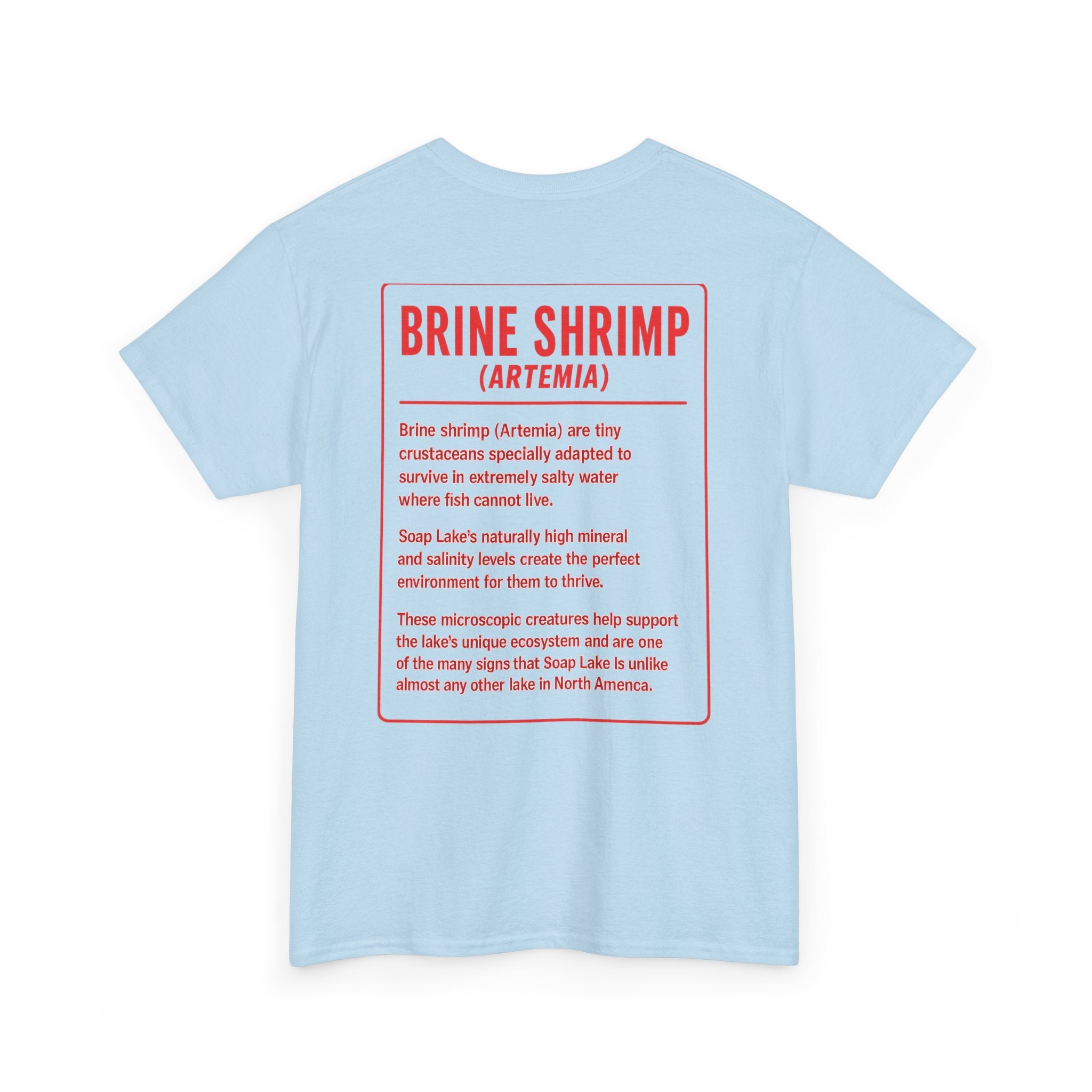Soap Lake, WA Artemia Graphic Tee