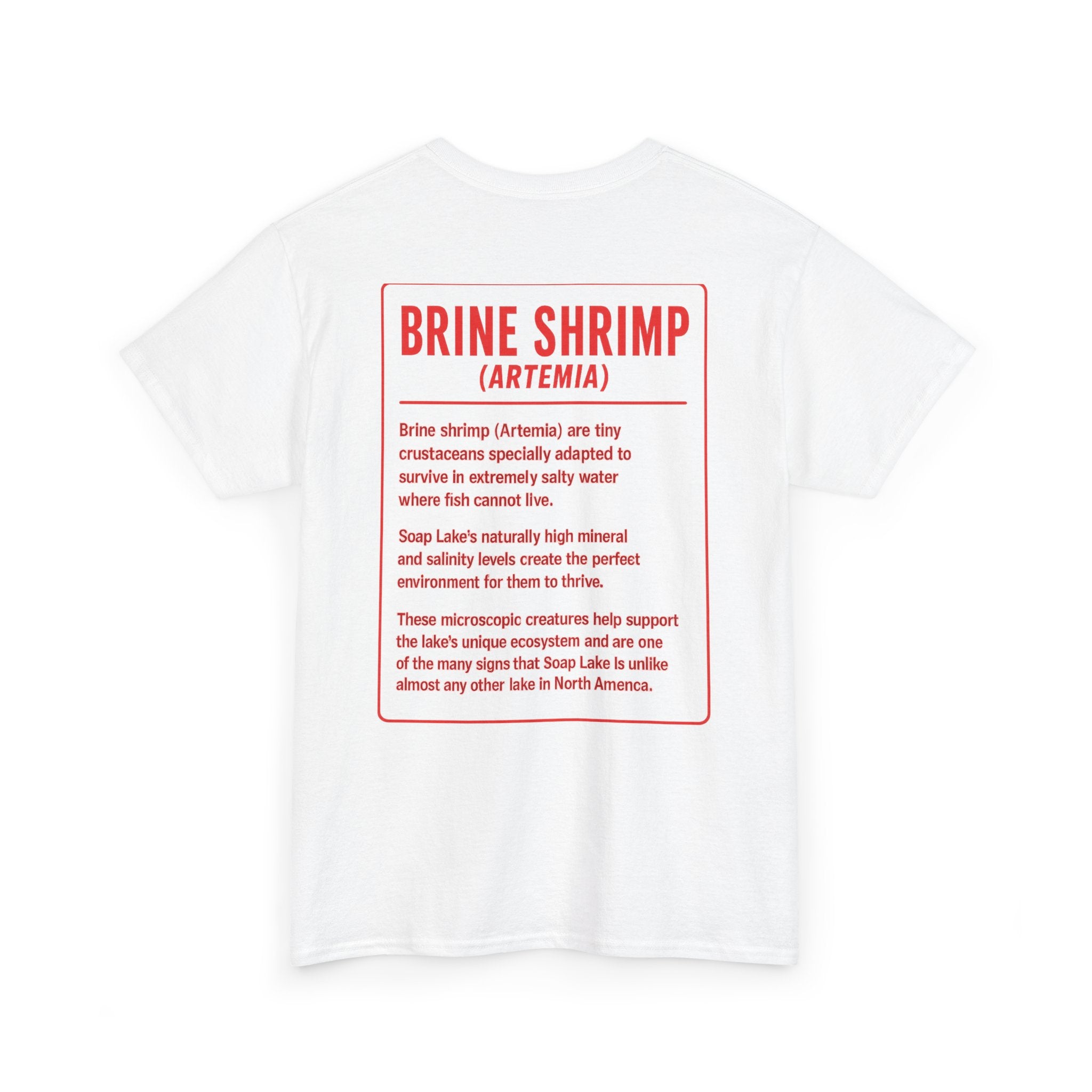Soap Lake, WA Artemia Graphic Tee