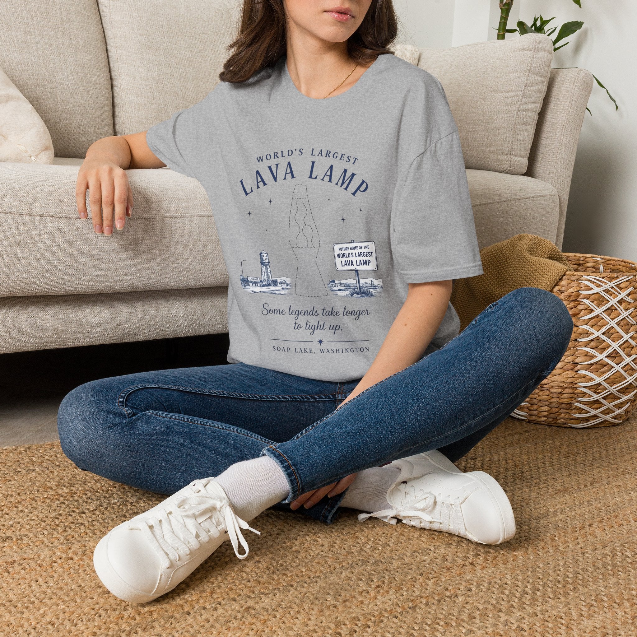 World's Largest Lava Lamp Vintage Graphic Tee