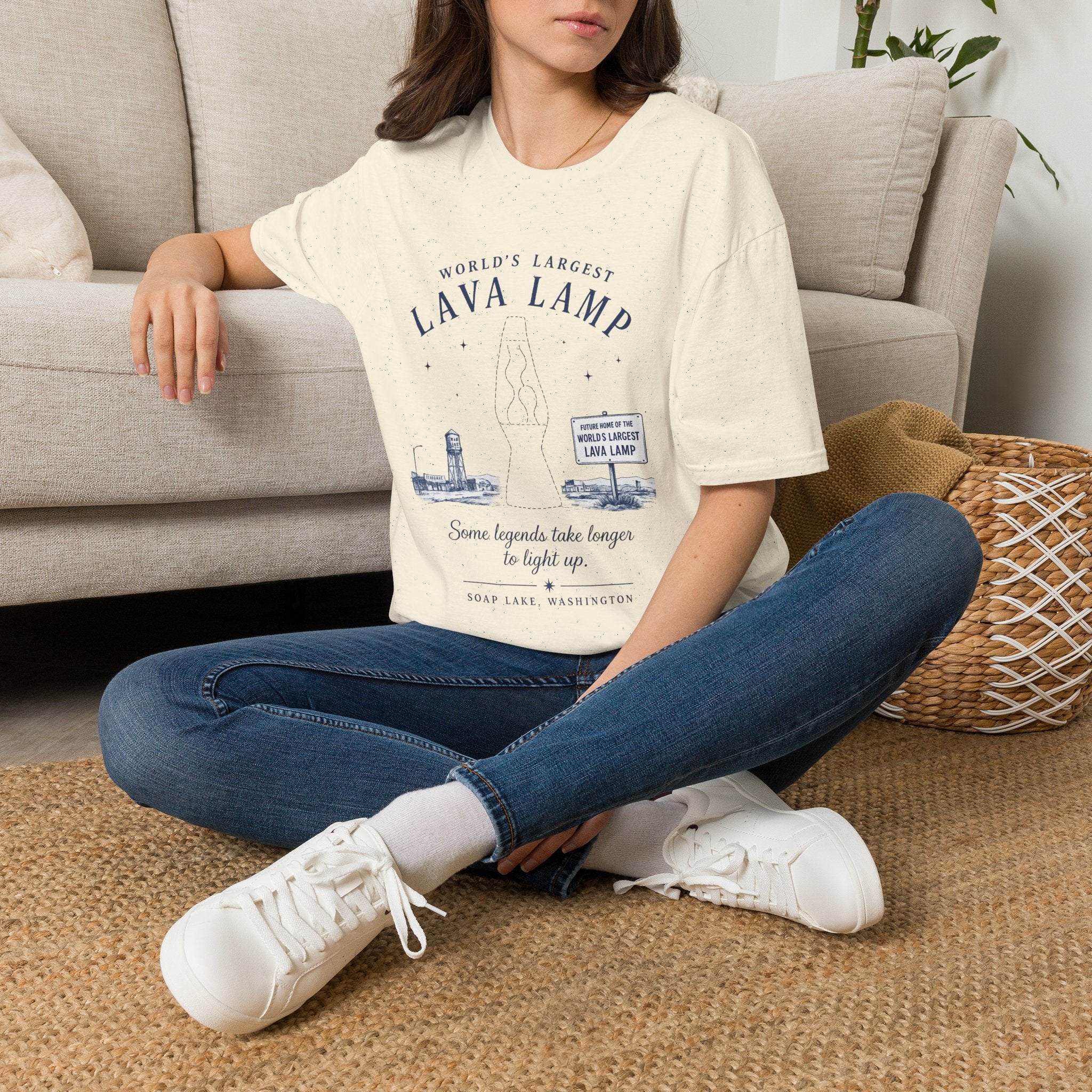 World's Largest Lava Lamp Vintage Graphic Tee