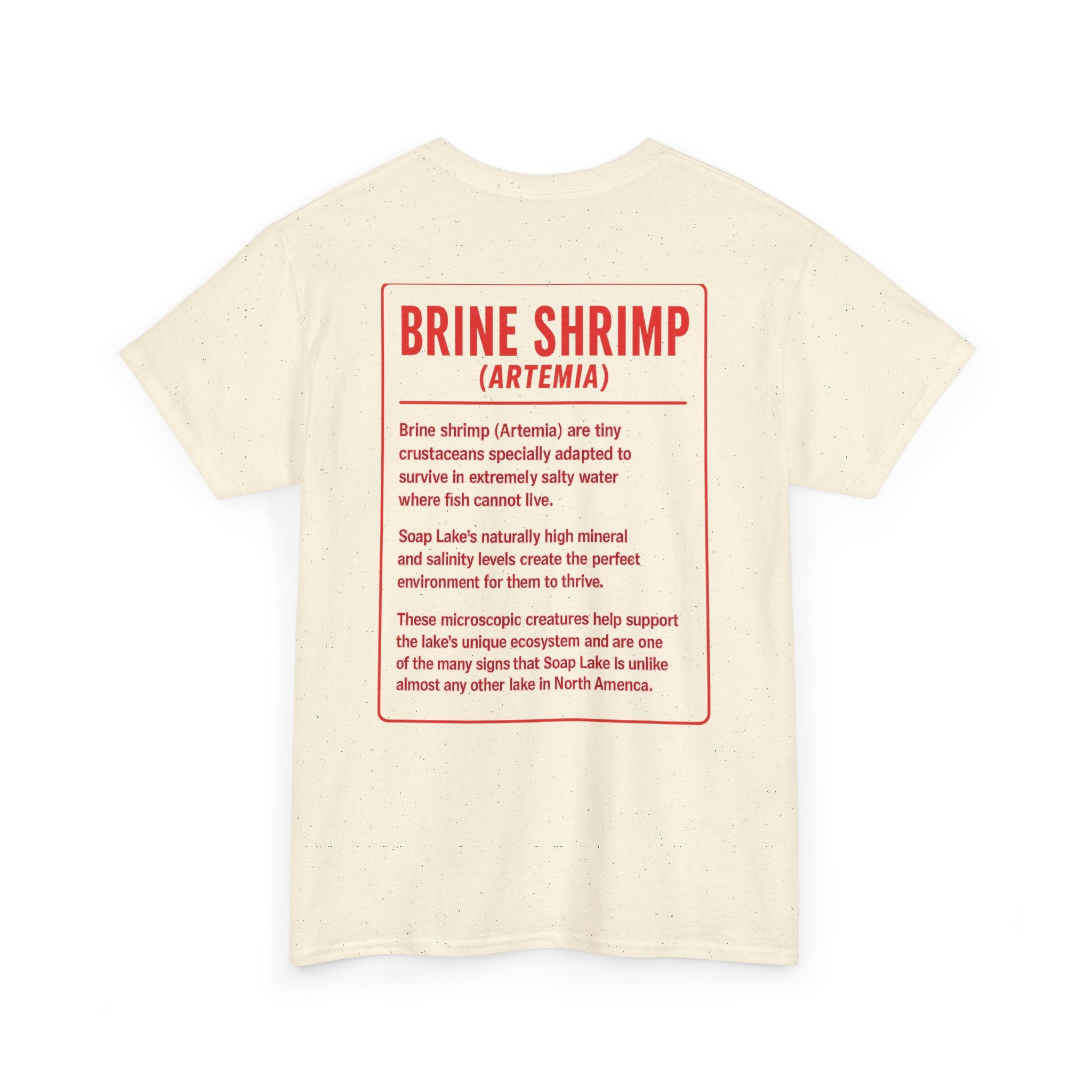 Soap Lake, WA Artemia Graphic Tee